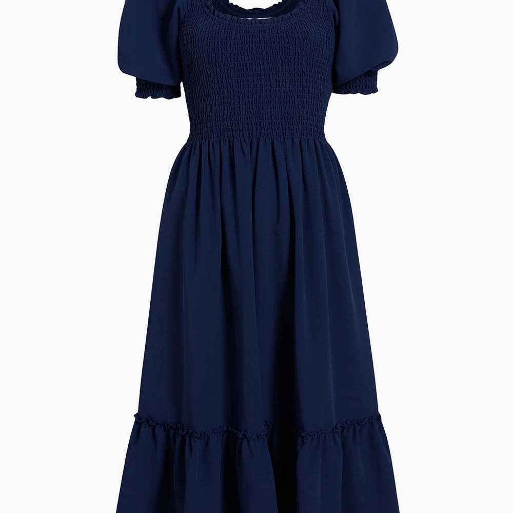 Hill House Navy Crepe Luisa Nap Dress